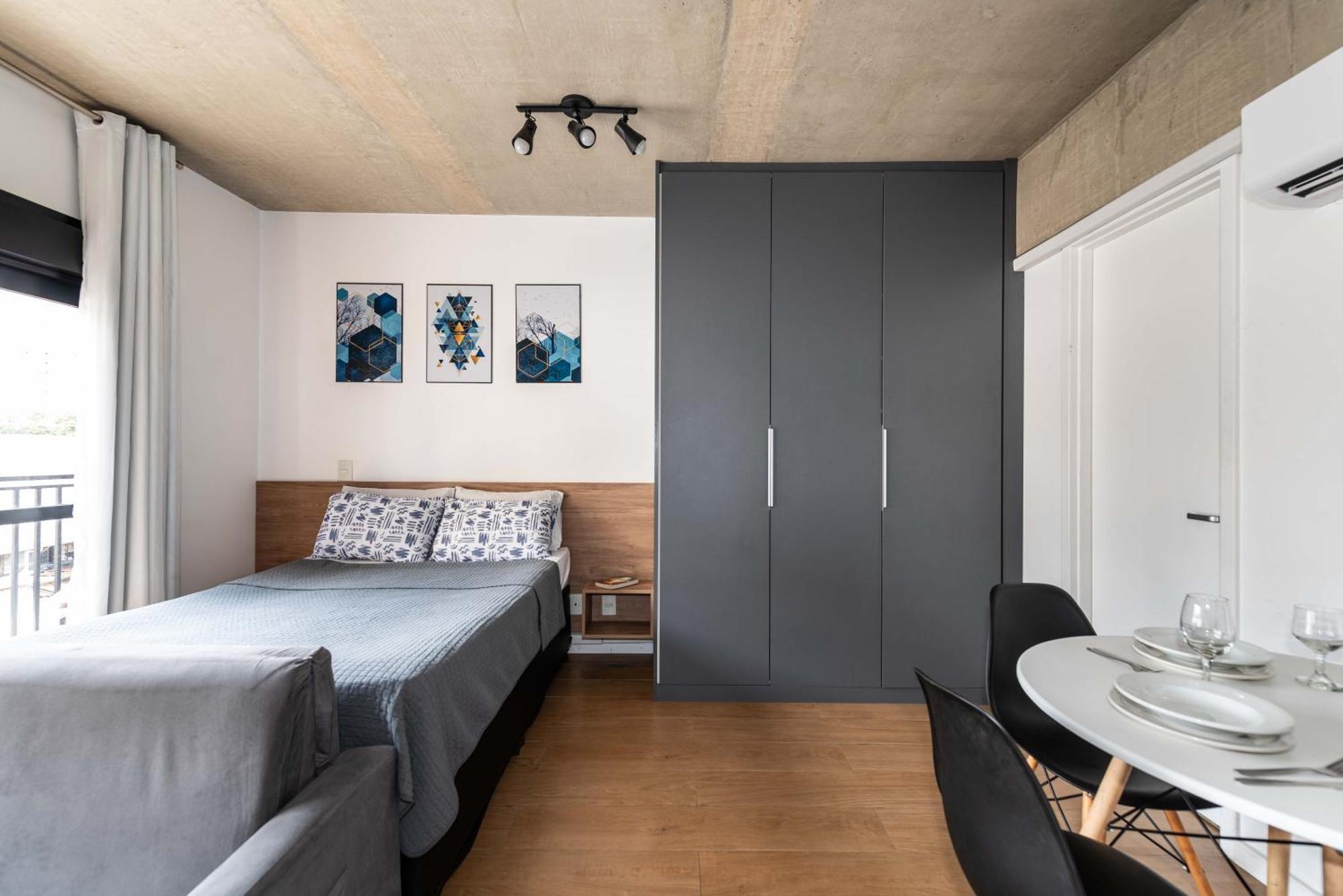 47 New Next Paulista Av, Fast Wifi And Balcony Apartamento *